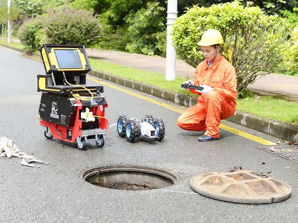 镇远管道机器人检测